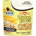 Exotic Nutrition Critter Selects Banana Bites Bird & Small Animal Treats, 2.75-oz bag