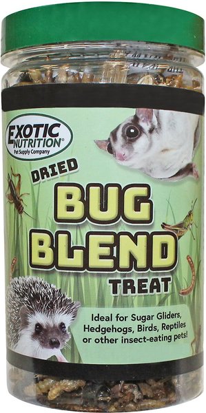 Exotic Nutrition Bug Blend Small Animal Treats, 1.71-oz jar slide 1 of 4