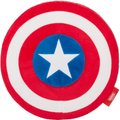 Marvel 's Captain America's Shield Round Plush Squeaky Dog Toy