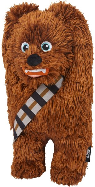 STAR WARS CHEWBACCA Plush Squeaky Dog Toy  slide 1 of 4