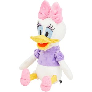 Disney Daisy Duck Textured Plush Squeaky Dog Toy 