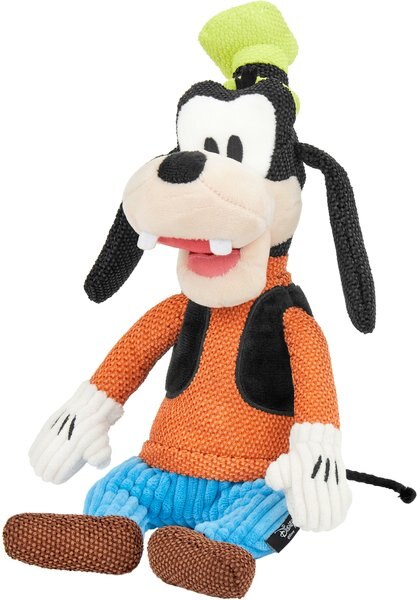 Disney Goofy Textured Plush Squeaky Dog Toy slide 1 of 4