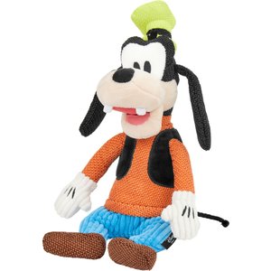 Disney Goofy Textured Plush Squeaky Dog Toy
