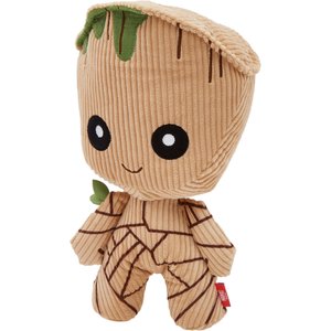 Marvel 's Groot Plush Squeaky Dog Toy