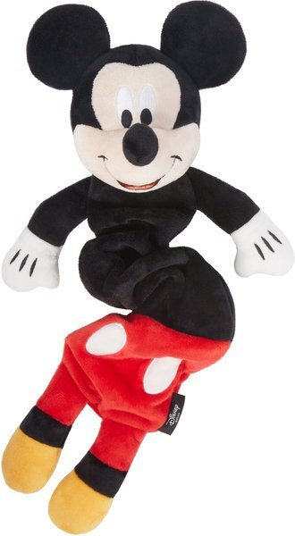 Disney Mickey Mouse Bungee Plush Squeaky Dog Toy  slide 1 of 4