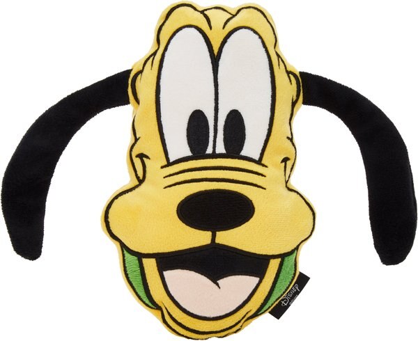 Disney Pluto Round Plush Squeaky Dog Toy slide 1 of 4