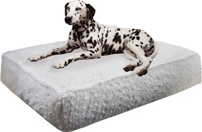 Bessie + Barnie Luxury Animal Print Pillow Cat & Dog Bed w/Removable Cover, slide 1 of 1