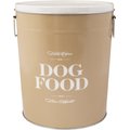 Harry Barker Taupe Bon Chien Dog Food Storage Container, Medium