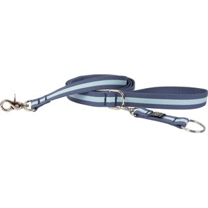 Harry Barker Eton Dog Leash, Blue, 1-in, 6-ft