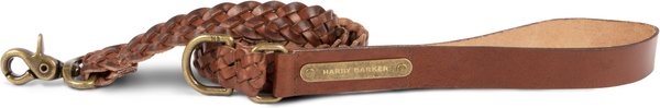 Harry Barker Braided Leather Dog Leash, 4-ft slide 1 of 1