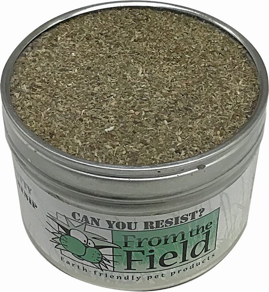 From The Field Ground Catnip Cat Treat, 1-oz canister slide 1 of 2