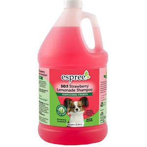 Espree Professional Strength Strawberry Lemonade Shampoo for Dogs, 1-gallon