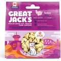 Great Jack's Turkey Freeze-Dried Grain-Free Cat Treats, 1-oz bag