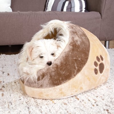 TRIXIE Minou Cuddly Cave Dog & Cat Bed, slide 1 of 1