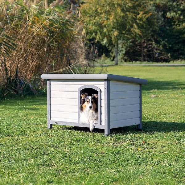 TRIXIE Natura Flat Roof Club Dog House, Small/Medium slide 1 of 4