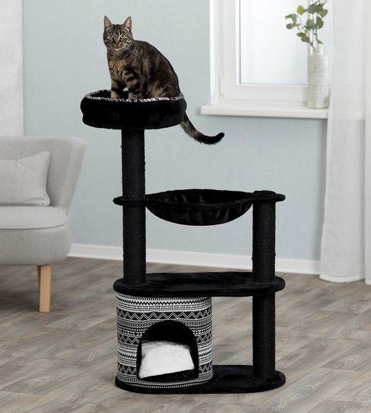 TRIXIE Giada 44.1-in Plush Tower Cat Scratching Post slide 1 of 8