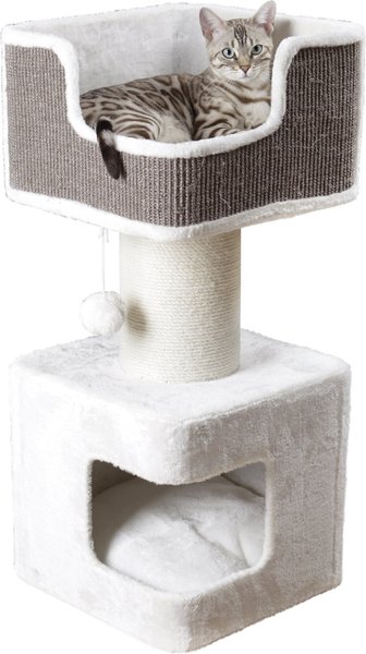 TRIXIE Ava 33.9-in Plush Tower Cat Scratching Post slide 1 of 9