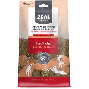 Zeal Canada Gently Beef Recipe Grain-Free Air-Dried Dog Food, 8.8-lb bag