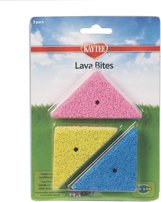 Kaytee Lava Bites Small Pet Toy, 3 count, slide 1 of 1