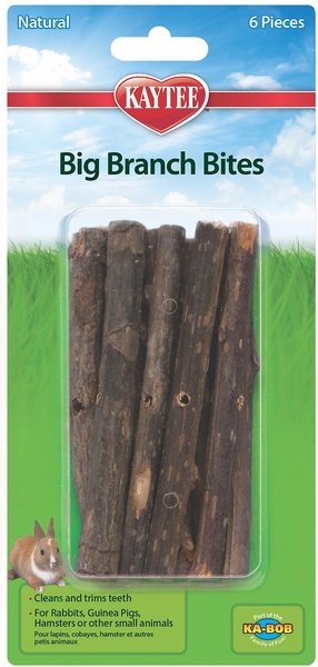 Kaytee Big Branch Bites Small Pet Toy, 6 count slide 1 of 2