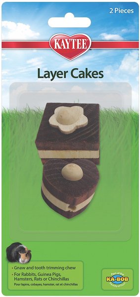 Kaytee Layer Cakes Small Pet Toy, 2 count slide 1 of 2