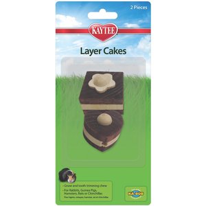 Kaytee Layer Cakes Small Pet Toy, 2 count