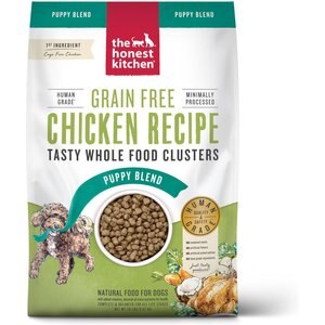 The Honest Kitchen Whole Food Clusters Chicken Recipe Puppy Blend Grain-Free Dog Food, 20-lb bag