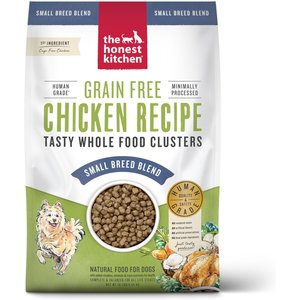 The Honest Kitchen Whole Food Clusters Chicken Recipe Small Breed Grain-Free Dog Food, 10-lb bag