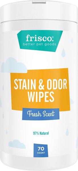Frisco Stain & Odor Remover Wipes, 70 count slide 1 of 4