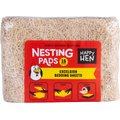 Happy Hen Treats Excelsior Nest Box Bedding Chicken Nesting Pads, 15 count