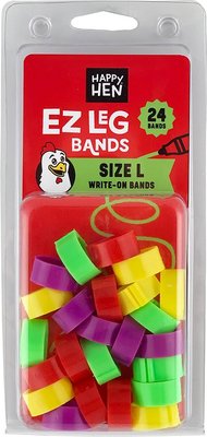 Happy Hen Treats EZ Chicken Leg Bands, 24 count, slide 1 of 1