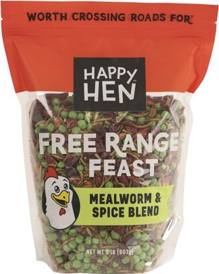 Happy Hen Treats Free Range Feast Mealworm & Spice Blend Chicken Treats, slide 1 of 1