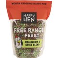Happy Hen Treats Free Range Feast Mealworm & Spice Blend Chicken Treats, 2-lb jar