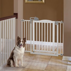 Richell One-Touch Dog Gate II, White