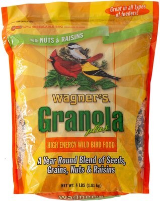 Wagner's Granola Plus High Energy Wild Bird Food, 4-lb bag, slide 1 of 1