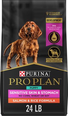 Purina Pro Plan Puppy Sensitive Skin & Stomach Salmon & Rice Dry Dog Food, slide 1 of 1