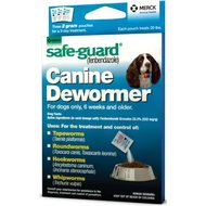Safe-Guard Dewormer for Hookworms, Roundworms, Tapeworms & Whipworms for Medium Breed Dogs