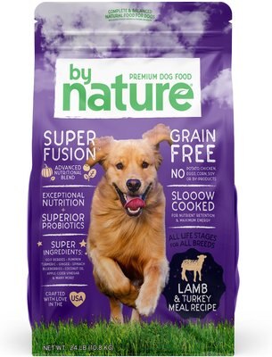 By Nature Pet Foods Grain-Free Lamb & Turkey Meal Recipe Dry Dog Food, slide 1 of 1