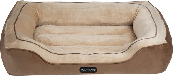 Beautyrest Cozy Cuddler Dog & Cat Bed, Brown, Large slide 1 of 6