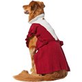 Frisco V Ruffle Dog & Cat Sweater Dress,  Burgundy, Small