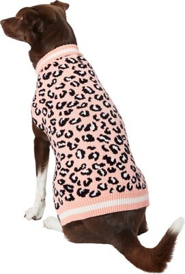 Frisco Leopard Print Dog & Cat Sweater, slide 1 of 1