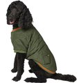 Frisco Insulated Quilted Bomber Dog & Cat Coat, Olive, XXX-Large