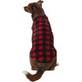Frisco Plaid Dog & Cat Fleece Vest, Red Plaid, Medium