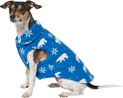 Frisco Bears Patterned Dog & Cat Fleece Vest, slide 1 of 1
