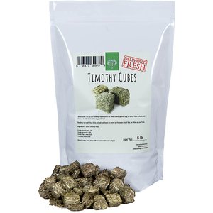 Small Pet Select Timothy Cubes Small Animal Food, 5-lb bag