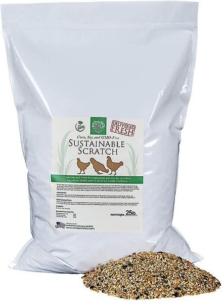 Small Pet Select Sustainable Chicken Scratch, 25-lb bag slide 1 of 3
