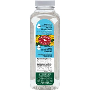 Perky-Pet Nectar Concentrate Clear Hummingbird Food, 16-oz bottle