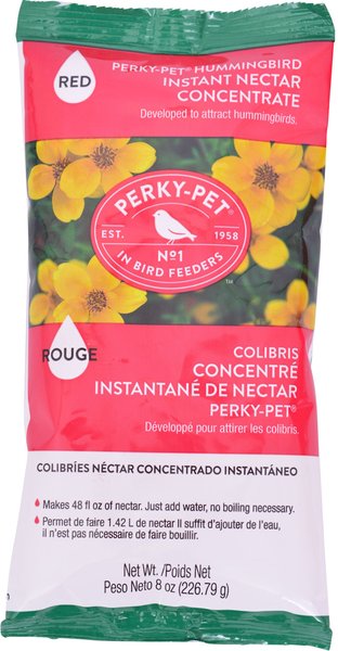 Perky-Pet Instant Nectar Concentrate Red Hummingbird Food, 8-oz bag slide 1 of 1