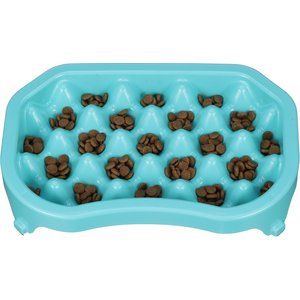 Neater Pets Standard Non-Skid Plastic Slow Feeder Dog & Cat Bowl, 6-cup