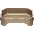 Neater Pets Big Bowl Non-Skid Polypropylene Pet Bowl, Champagne, 20-cup